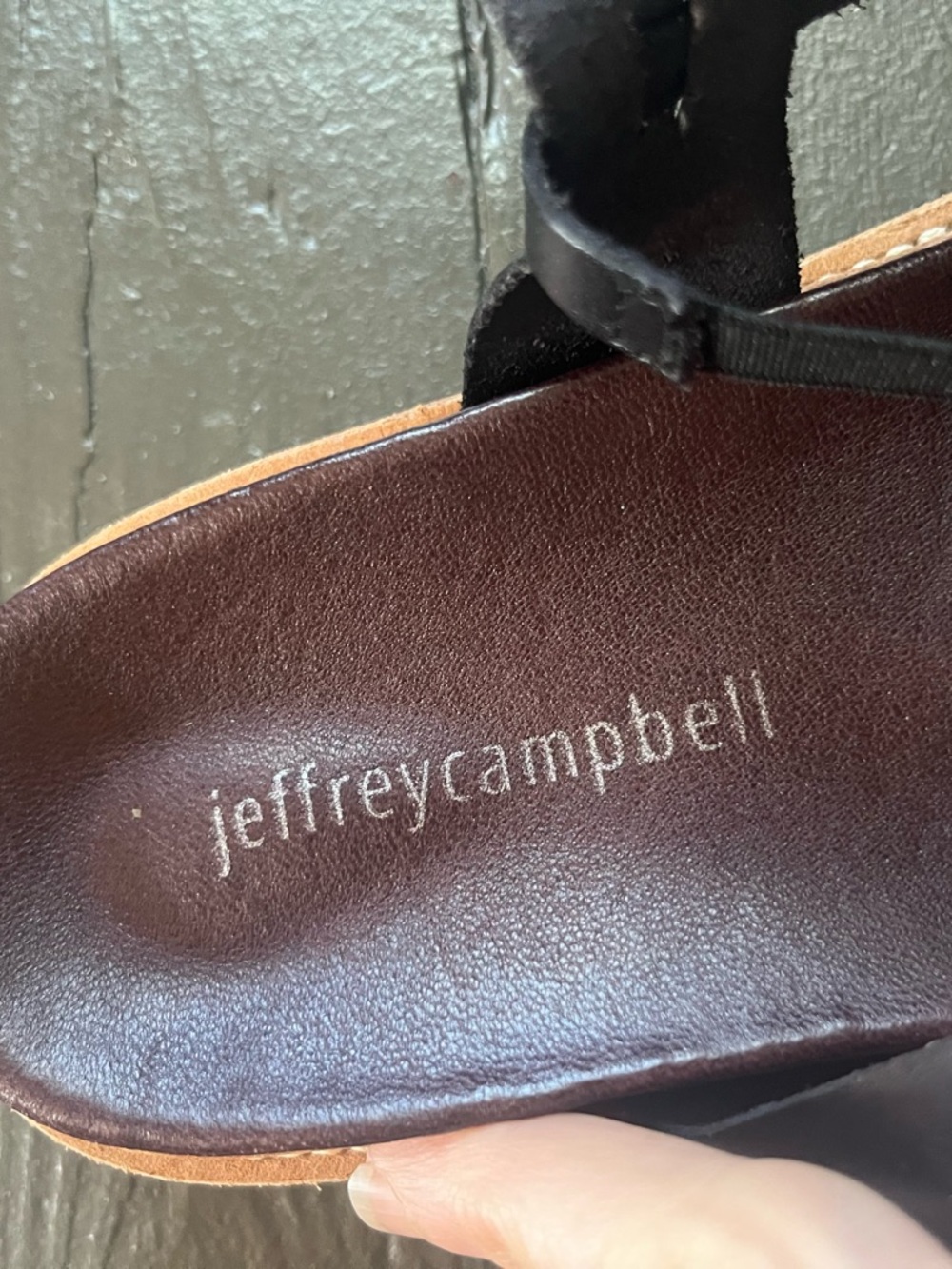 Jeffrey Campbell Black Strappy Platform Sandals - Picture 5 of 6